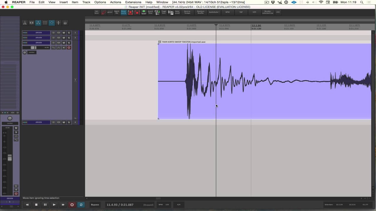 Reaper Tricks Fast Zooming, Splitting, Trimming YouTube