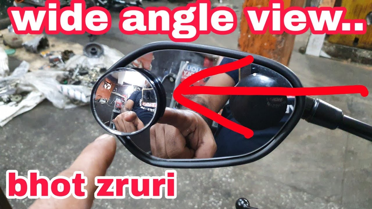 blindspot mirror for all vehicles ncr mororcycles YouTube