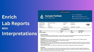 Enrich lab reports with Inbuilt Interpretations - Best pathology Lab software [Labsmart]