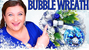 BEST Deco Mesh Bubble Wreath Tutorial NO FRAY Guaranteed!