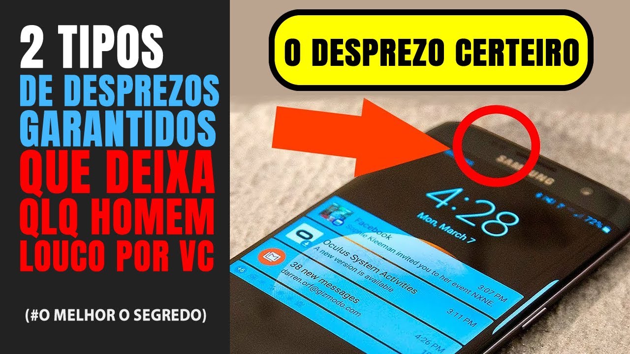 OS 2 TIPOS DE DESPREZOS GARANTIDOS QUE DEIXA QUALQUER HOMEM LOUCO ...