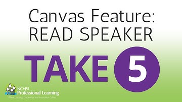 Canvas Read Speaker