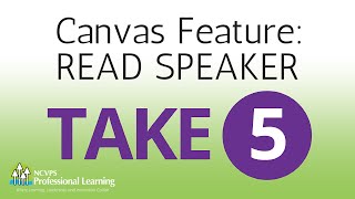Canvas Read Speaker