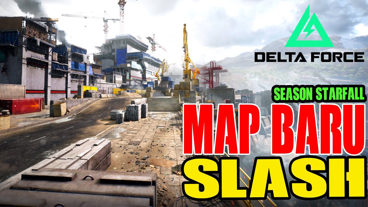 UPDATE! MAP BARU SLASH GiLA RUSUH BANGET 😂 Delta Force Garena