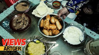 What Mongolian Breakfast Is Like! Village Life in Mongolia | Views Resimi