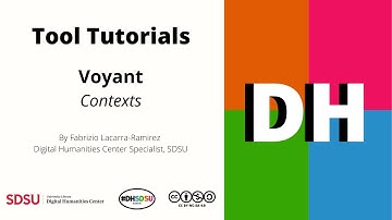 Tool Tutorials | Voyant | Contexts