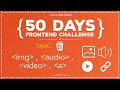 a, img, audio, video tag| How to put Images and Links in Webpage ? HTML day 5 #50DaysFrontend