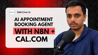 AI Appointment Booking Agent with n8n + cal com