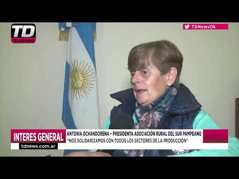 ANTONIA OCHANDORENA    MAÑANA ADHIEREN AL 13J CON UNA CONCENTRACIÓN EN EL INGRESO A RC 12 07 22