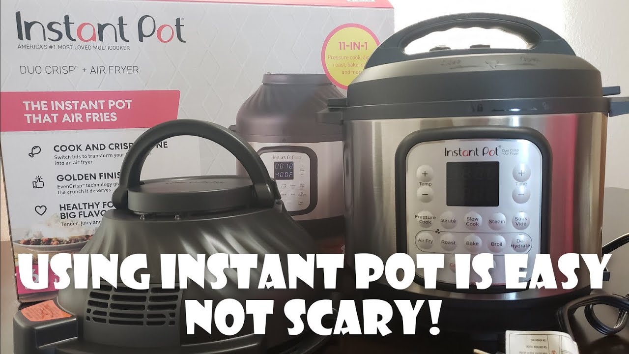 Instant Pot Duo Crisp 11-in-1 Air Fryer and Electric Pressure