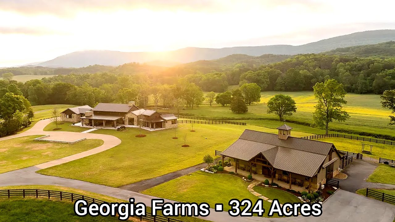 Georgia Farms For Sale | 324 Acres | Georgia Land For Sale | Ranches For Sale | Farmhouse