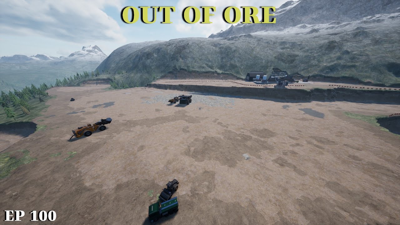 out of ore  forest hill beta project the upper bench almost done   part 100