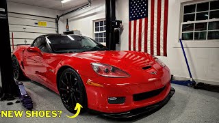 Cosmetic Transformation on my CHEAP C6 Z06!!  Simple Mods Make a BIG DIFFERENCE!