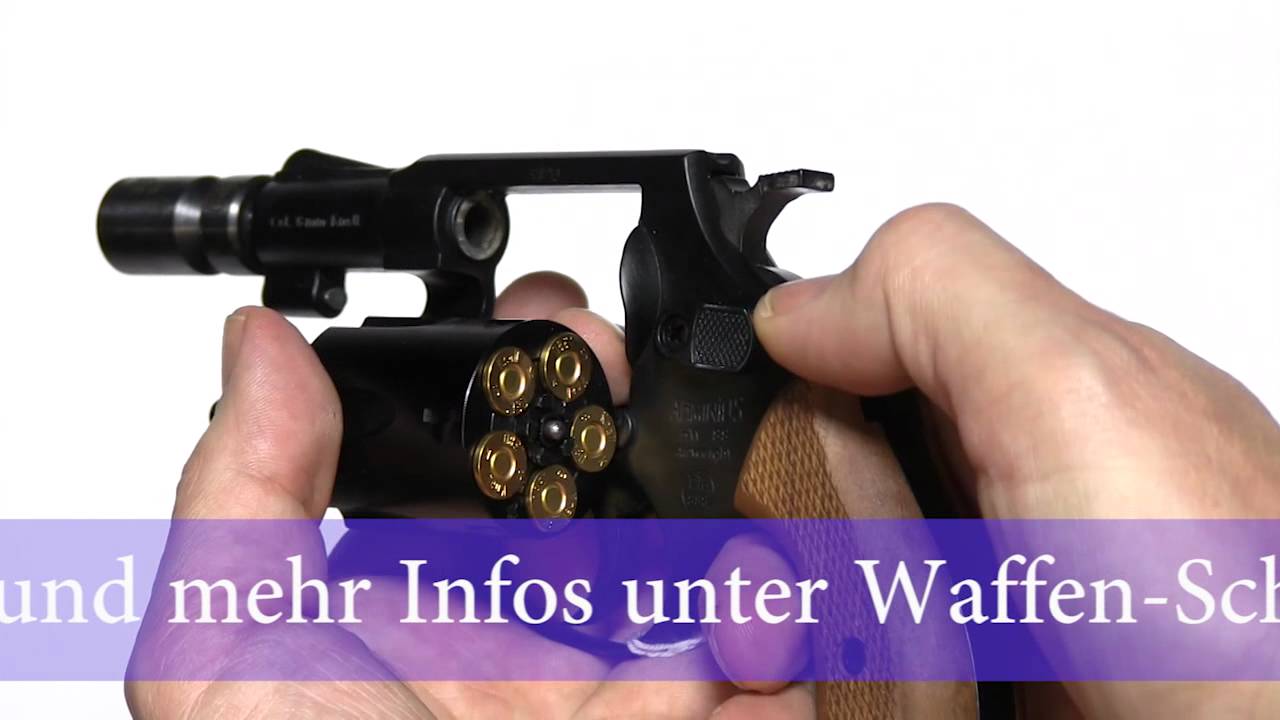 Gasrevolver Arminius HW 88 Super Airweight - YouTube