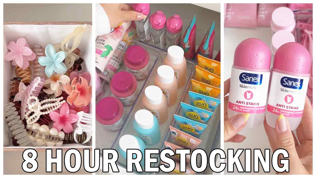 8 Hour Restocking ASMR Videos To Fall Asleep To