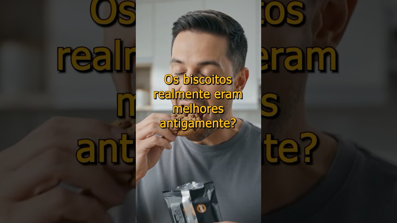 Os biscoitos realmente eram melhores antigamente? #dicas #curiosidades #nostalgia #nutrição #anos90