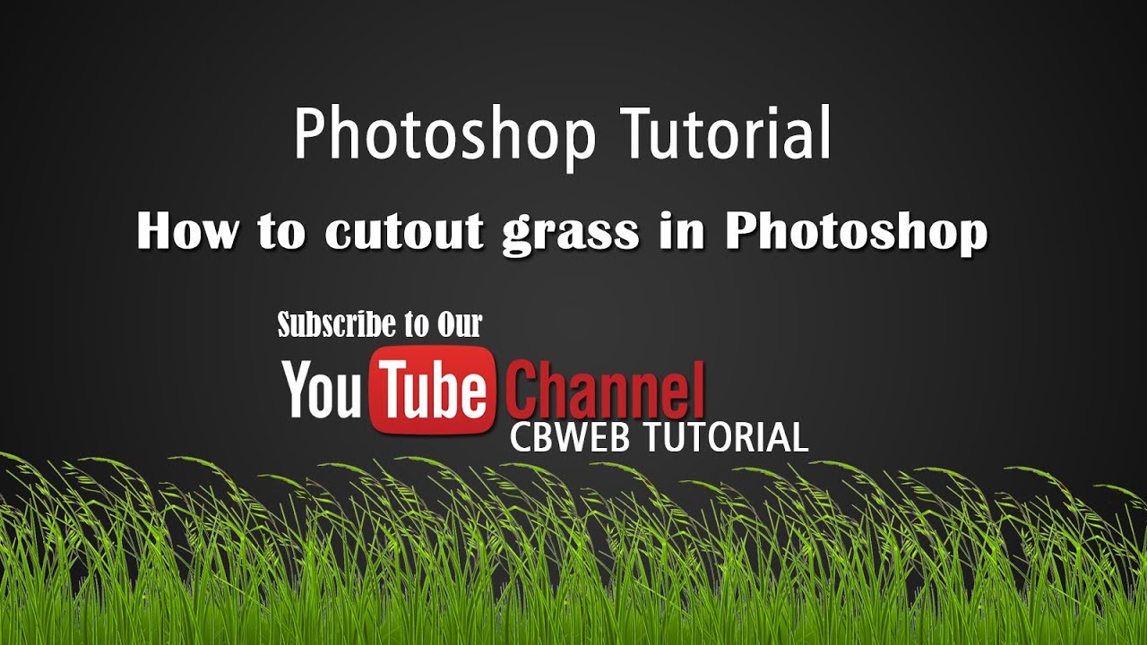 How to cutout grass in How to cleanup selection in