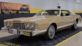 Match Highlights 1973 Ford Thunderbird | For Sale $18,900