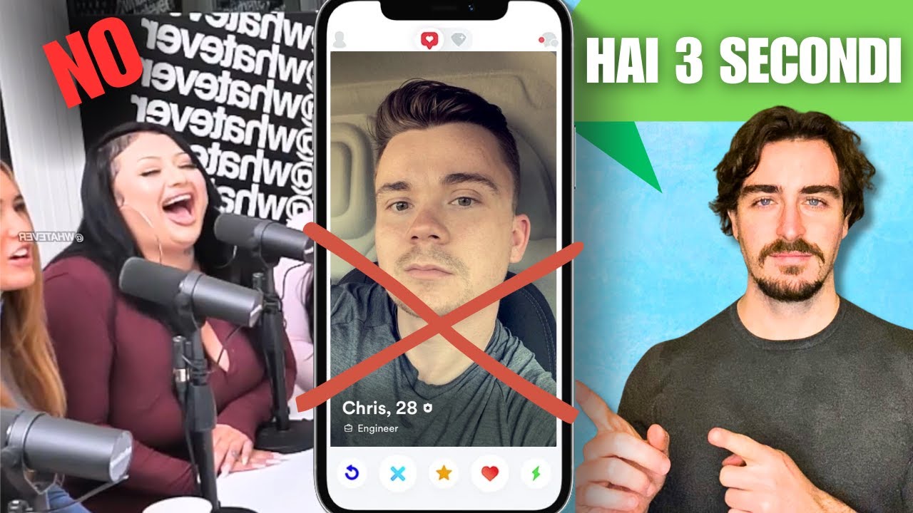 Come scorrono DAVVERO le donne su Tinder