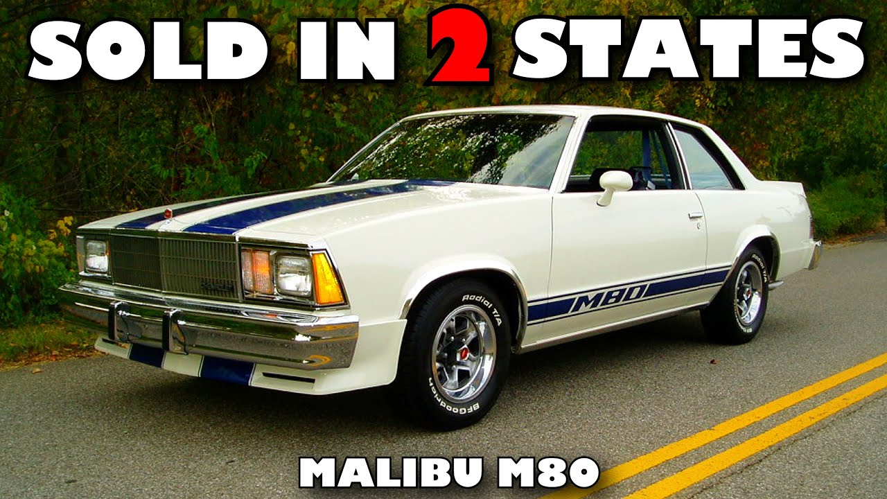 This Chevy was Only Sold in 2 States: The Malibu M80