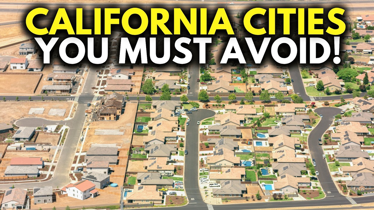 California Housing Crash 2025 – Top 10 Cities to Avoid Buying a Home