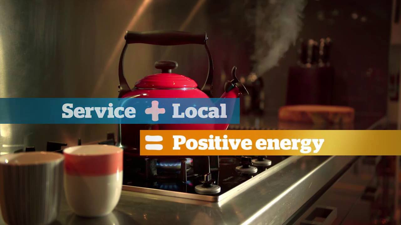 Service + Local = Positive energy