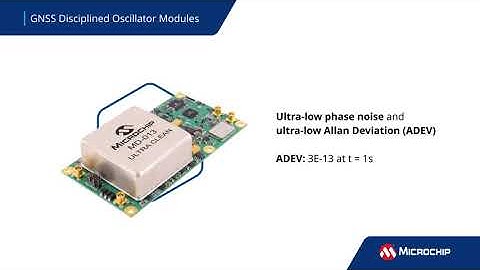 Product Line Introduction: GNSS Disciplined Oscillator Modules