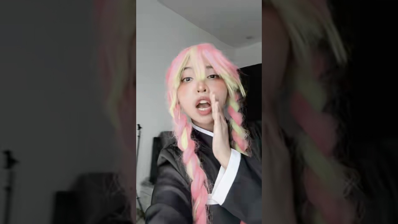 Mitsuri X Nezuko #demonslayer #cosplay #mitsurikanroji #nezukokamado #cosplayanime