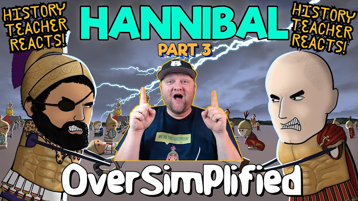 The Second Punic War [Part 3] | OverSimplified | History Teacher Reacts