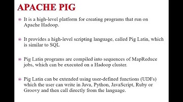 Apache Pig Introduction