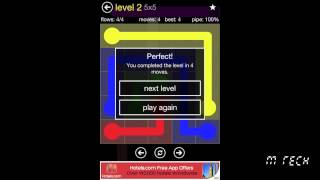 Gameplay Video: Flow Free By Big Duck Games LLC screenshot 4