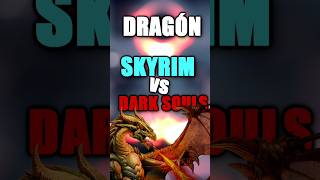 Encontrar un Dragón en SKYRIM vs DARK SOULS #falloutmemes #darksoulsremastered