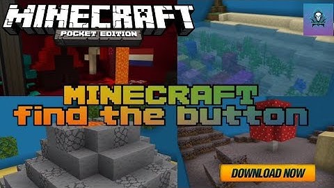 FIND THE BUTTON Map || How to Download in Minecraft pocket edition  (MCPE)