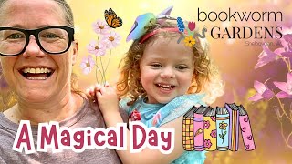 Garden Fantasy Land Adventure 🌺 Mommy & Me Trip to Bookworm Gardens 🐛 Pre-school Nature Play & Books