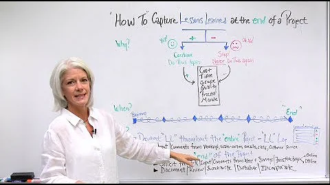 How to Capture Lessons Learned at the End of a Project