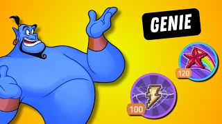 Genie Uses His Magical Powers For Battle