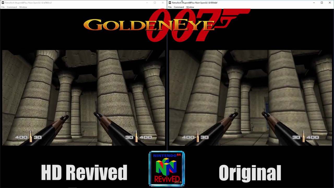 Goldeneye 007 (N64): texturas não utilizadas foram removidas no