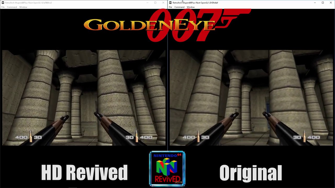 GoldenEye 007 N64 HD Gameplay (Mupen64Plus) 