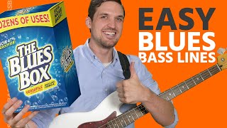 Video thumbnail of "7 Easy Blues Bass Line Formulas (The Blues Box)"