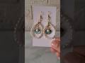 elegant korean style earrings #trending #beads #jewelry #viral
