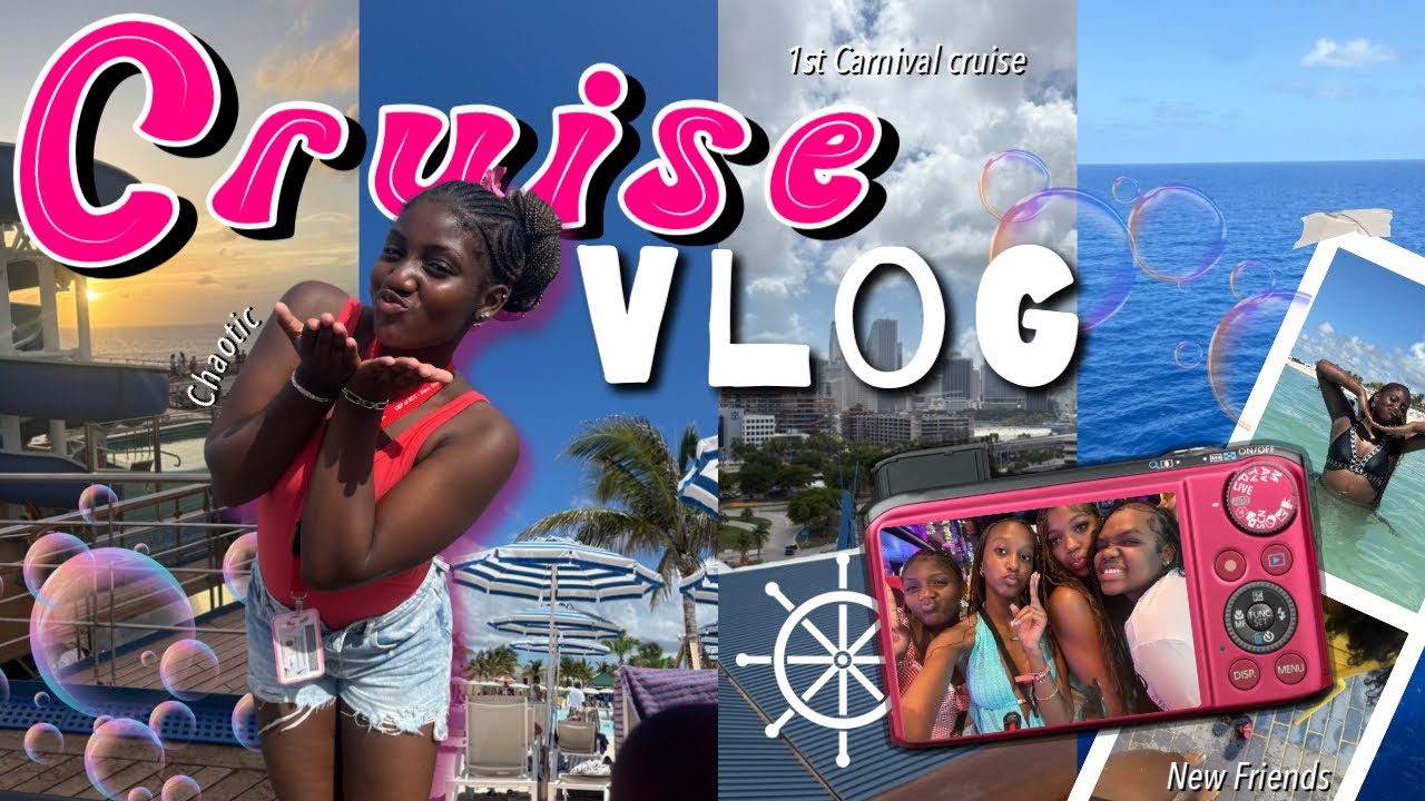 my FIRST CRUISE VLOG 🚢 | New friends, pool days, late nights, teen club 🫧✨