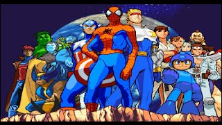 Longplay Marvel Vs Capcom : Clash Of Super Heroes - PSX