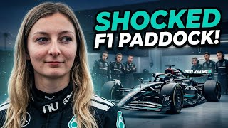 Doriane Pin’s Secret Mercedes Test Shocked The Entire F1 Paddock