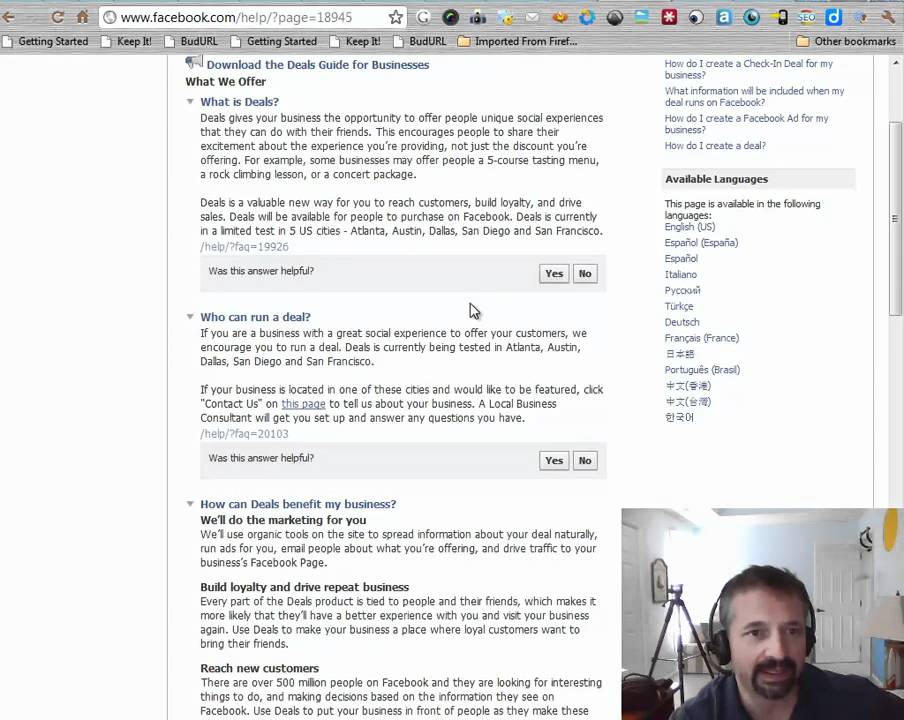 Facebook Deals will this Squash GROUPON? OPINIONS WANTED!
