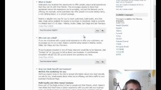 Facebook Deals will this Squash GROUPON? OPINIONS WANTED!