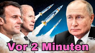 Macron und Biden genehmigen Angriffe in Russland, Putin reagiert 🚀🔴