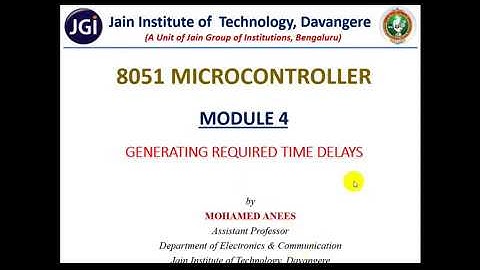 M04_Lec06 1 Sec Delay Subroutine