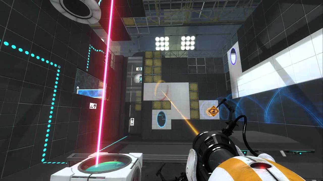 Уровень портала игры. Игра Portal 2 кооператив. Portal 2 кооператив камера 10. Portal 2 Coop 3 глава 8. Модель уровня игры Portal 2.