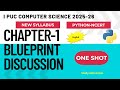 FIRST PUC Computer Science Chapter-1 in One Shot | New Syllabus Blueprint 2025 | Full Chapter