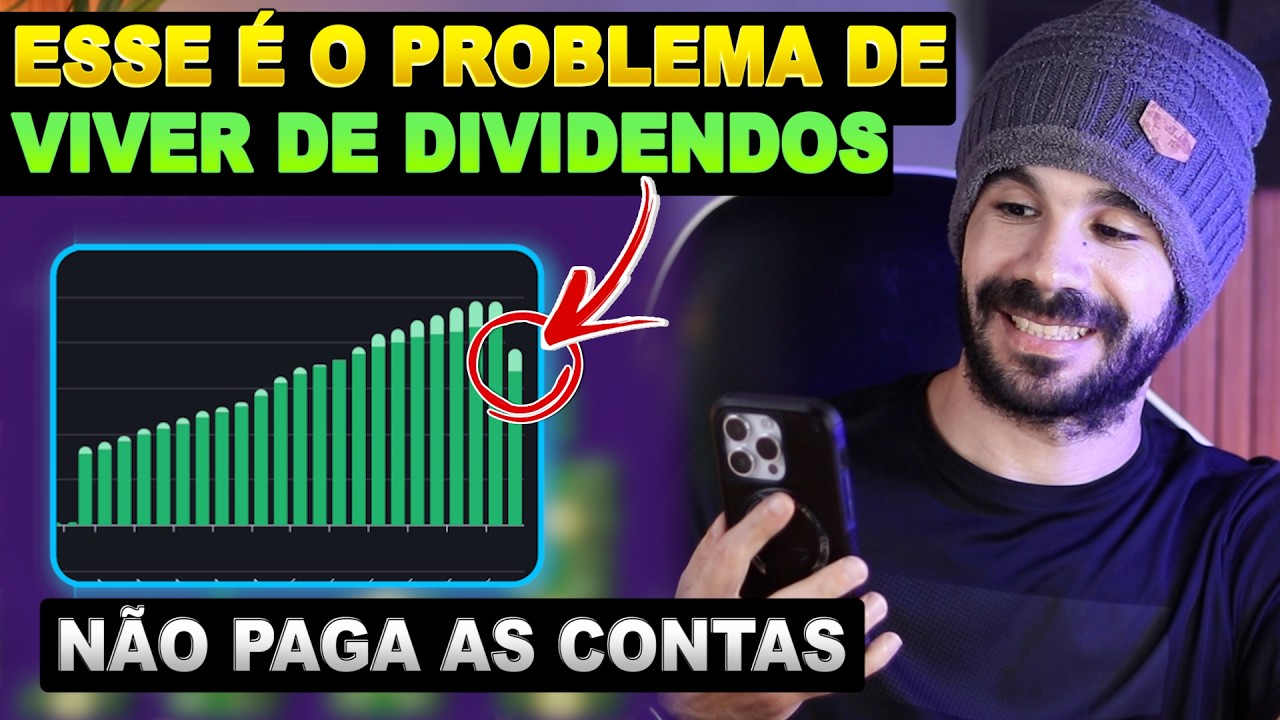 ESSE É O PROBLEMA DE VIVER DE DIVIDENDOS